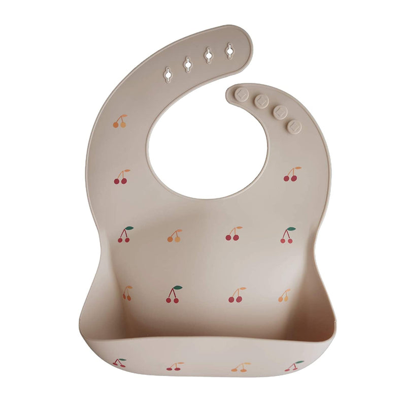 Silicone Baby Bib  Adjustable Fit Waterproof Bibs