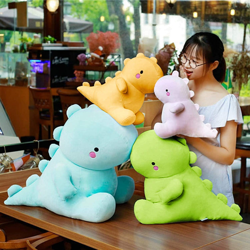 Cute Stuffed Dinosaur Toy Plush Doll Soft Stuffed Animals Dino Plushies Soft Birthday Gifts for Kids Girls Boys