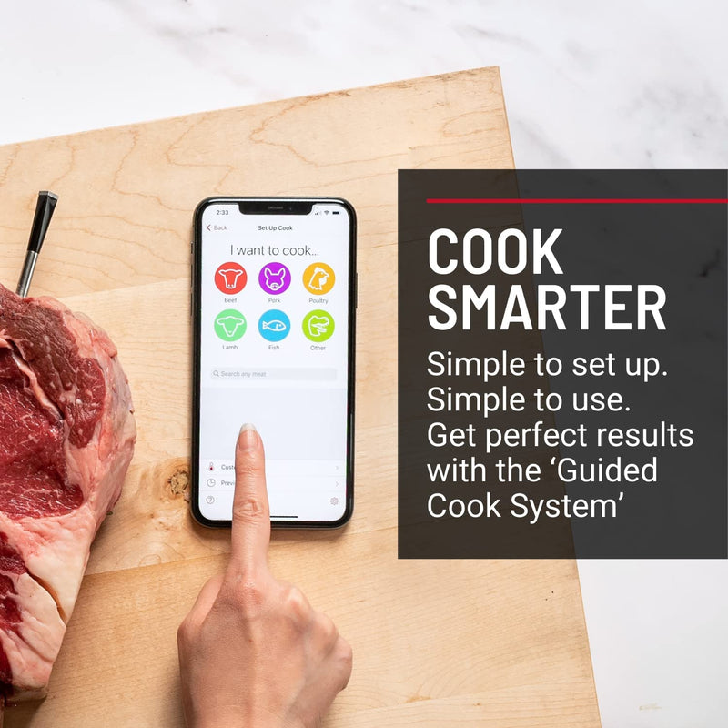 Bluetooth® Long Range Smart Meat Thermometer