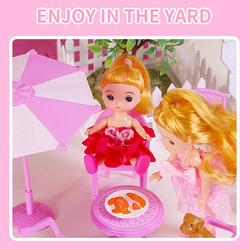 Barbie Dream House Toys for 3 to 7 years Old Girls Building Toys Figure, Educational Learning Birthday Gift