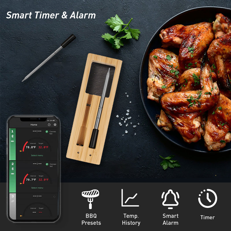 Cooking probes | Original Bluetooth® Long Range Smart Meat Thermometer