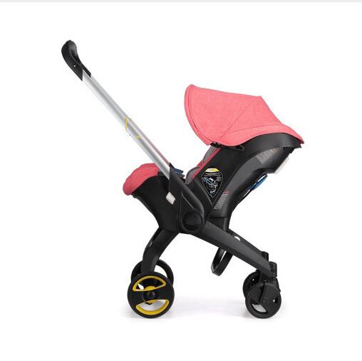 Baby Stroller 4 in 1 With Car Seat Baby Bassinet High Landscope Folding Baby Carriage Prams For Newborns Landscope