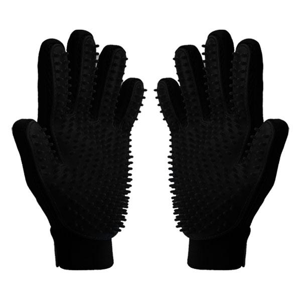 Multipurpose Pet and Animal Gloves for De-Shedding, Bathing and Grooming