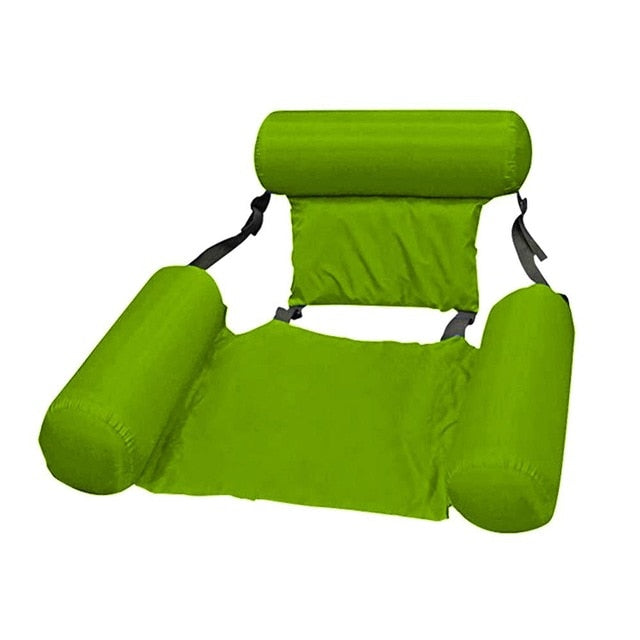 Foldable Backrest Inflatable Floating Bed