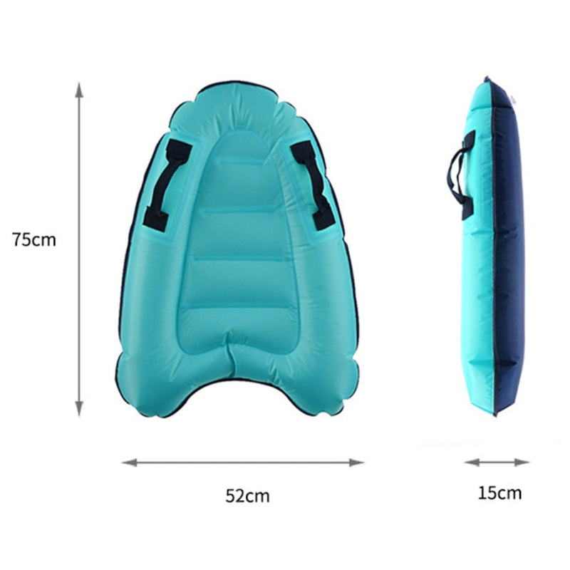 Inflatable Boogie Boards for Kids Swimming Pool Floating Toys, Learn to Swim Water Boards