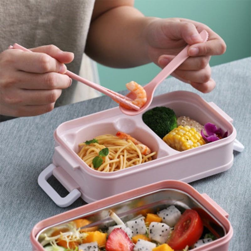 Stainless Steel Lunch Box  For School Kids and Office Worker