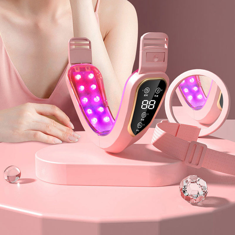 V-Care – Lifting and Shaping Face Massager Device with Microcurrent, EMS, and Infrared Light