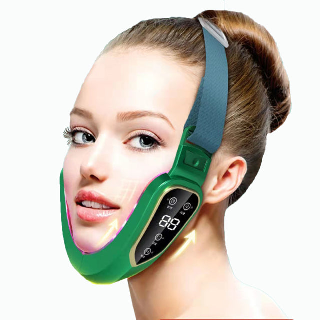 V-Care – Lifting and Shaping Face Massager Device with Microcurrent, EMS, and Infrared Light