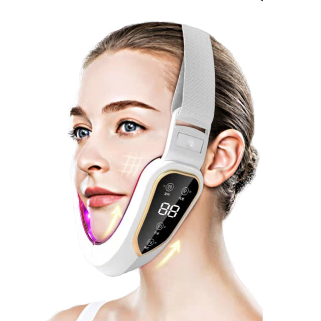 V-Care – Lifting and Shaping Face Massager Device with Microcurrent, EMS, and Infrared Light