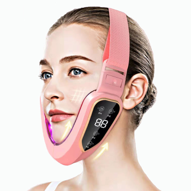 V-Care – Lifting and Shaping Face Massager Device with Microcurrent, EMS, and Infrared Light